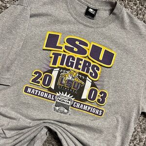 2003 Starter LSU Tigers National Champions Shirt